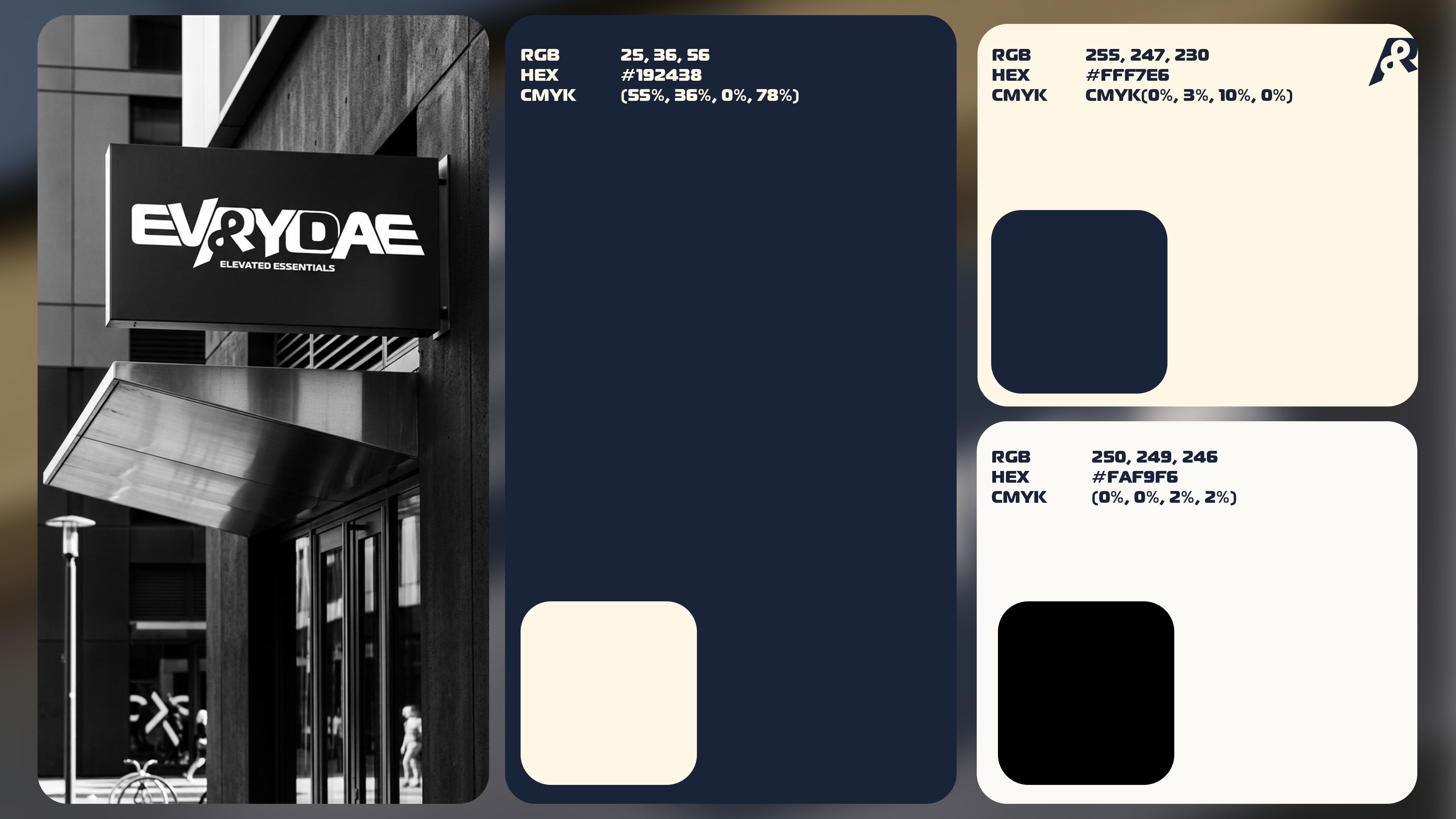 EVRYDAE Color System